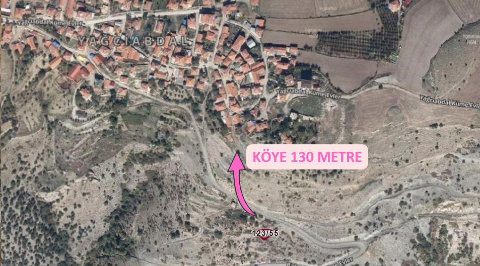 AMASYA MERKEZ YAĞCIABDAL KÖYÜNDE 264 M² YERİMİZ SATILIKTIR. - AMASYA MERKEZ fotoğraf 2